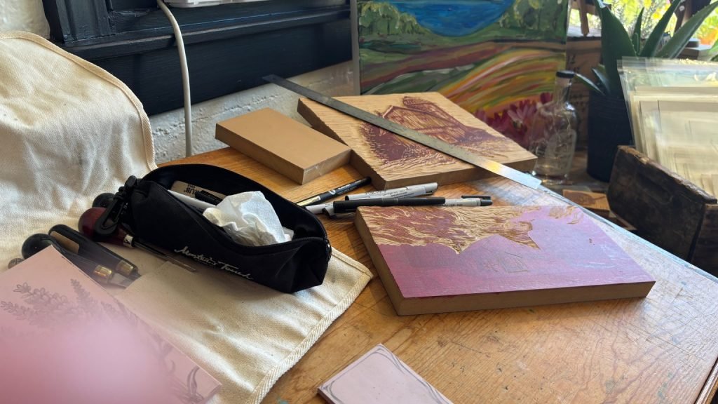 A one-week drawing journal
