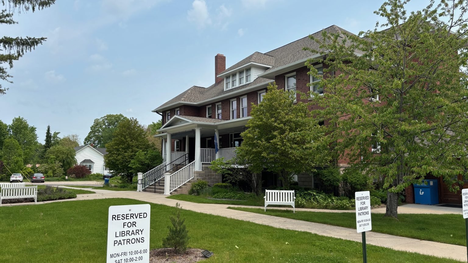 Four hours on a Saturday at the branch library
